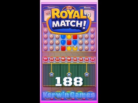 Royal Match Level 188 - No Boosters