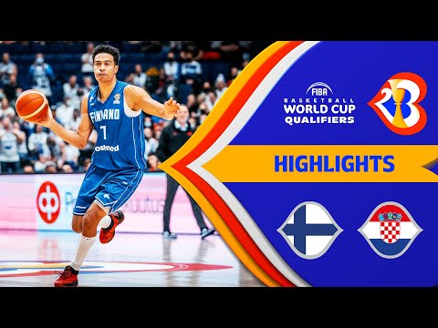 Finland - Croatia | Highlights - #FIBAWC 2023 Qualifiers