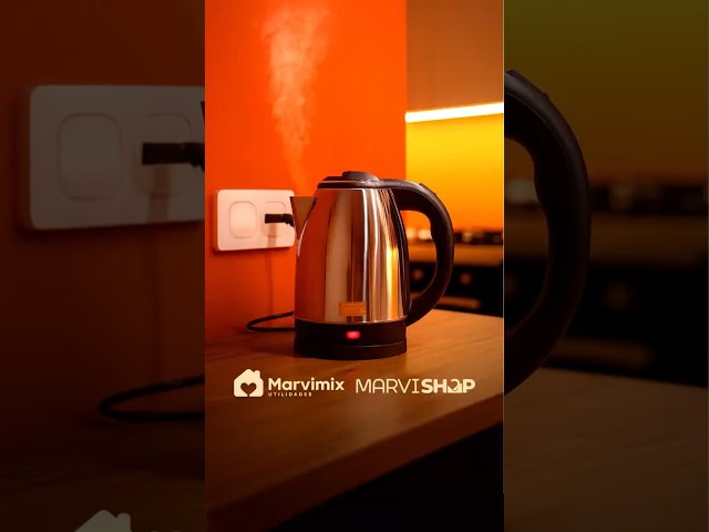 Video CHALEIRA ELÉTRICA 1,8L 220V – COM BASE GIRATÓRIA