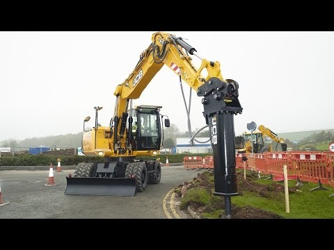 Колесные экскаваторы JCB