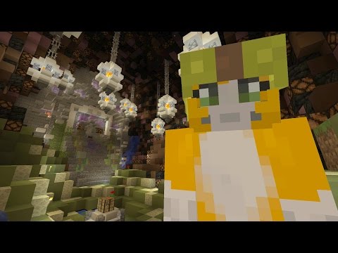 Crazy Quacker Encounter in Minecraft Cave!