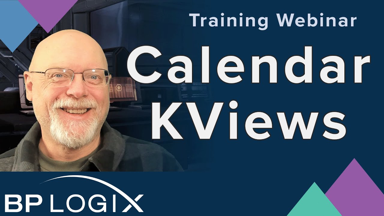 Training Webinar - Calendar Knowledge Views