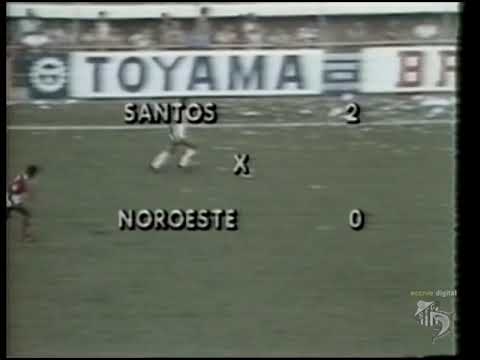 Santos 2 x 0 Noroeste - Paulistão  - 10/05/1981