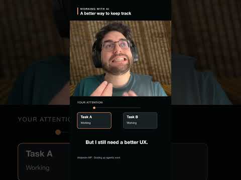 Two AI agents are already stressful. Here's what helped. #aiagents thumbnail