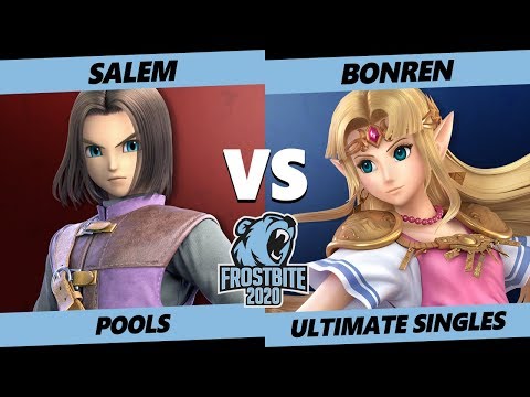 Frostbite 2020 SSBU Pools - MVG | Salem (Snake, Hero) Vs NxL | Bonren (Zelda) Smash Ultimate Singles