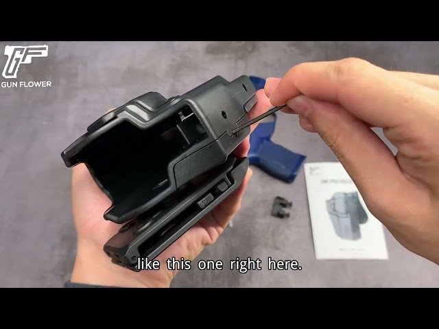 UNI PRO HOLSTER , جراب احترافي بقفل زر امان مناسب لاكثر من 100 نوع مسدس+ قطعة ‏+QRAقطعة الفك و التركيب السريع