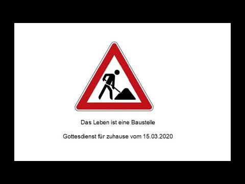 Gottesdienst zum Hören vom 15.03.2020
