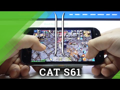 Test Game Lineage 2 on CAT S61 | Snapdragon 630 | 4GB RAM | Gameplay - FPS Check