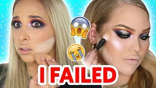 I Tried Following A NIKKIETUTORIALS Makeup Tutorial | Mar