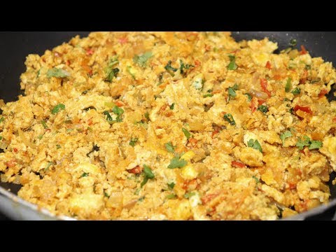 Subha ki Bhaag Duad me Banaye Sirf 5 Minute me Yeh Healthy Nashta | Anda Bhurji Video