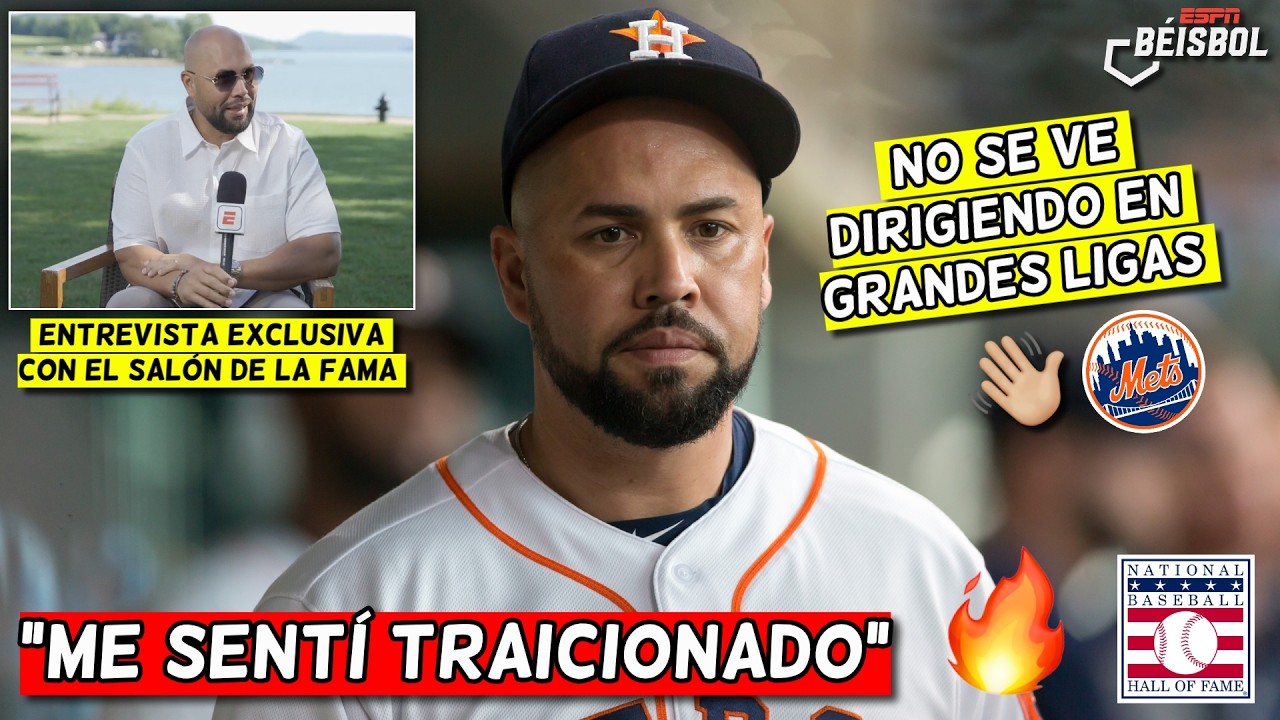 CARLOS BELTRÁN SE SINTIÓ TRAICIONADO por GRANDES LIGAS tras POLÉMICA con ASTROS | ESPN Beisbol