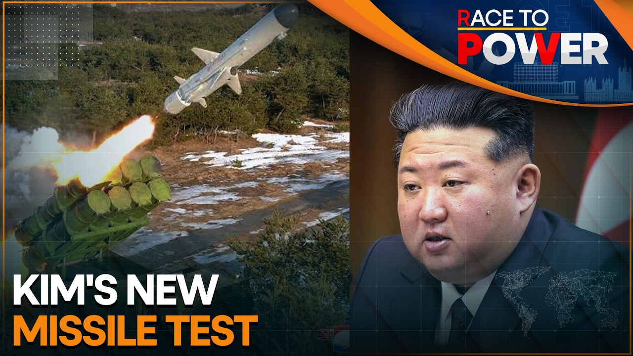 North Korea Fires Multiple Ballistic Missiles Into Eastern Sea | WION Race to Power