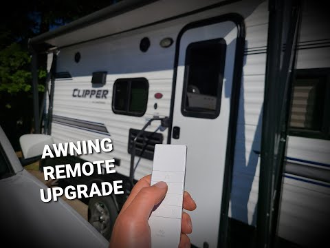 RV Awning upgrade. How to install a remote for your power awning