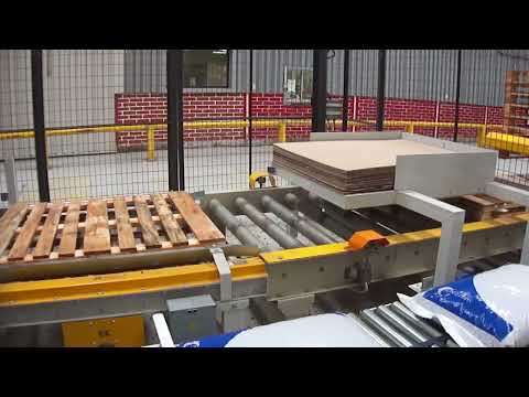 Palletizado Automático Robotizado De Bolsas Plásticas
