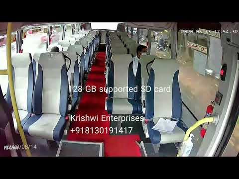 Night vision vandal proof 4g sim based camera, for in bus, 1...