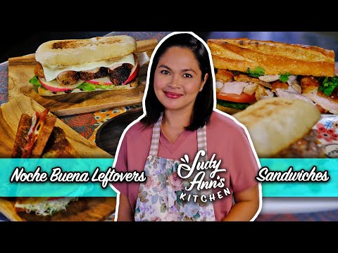 Sandwiches from Leftover Noche Buena | Judy Ann's...