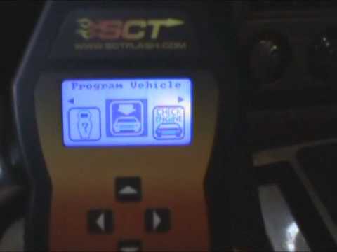 How to upload a tune on a SCT X3