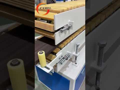 Wood Plastic Composite Wpc Profile Decking Board Extrusion Line Machine/Wpc Decking Production Line