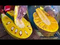 So Satisfying Jackfruit Cutting Skills Amazing Cutting Skills