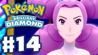 Gym Leader Fantina! - Pokemon Brilliant Diamond and Shining Pearl - Gameplay Walkthrough Part 14
