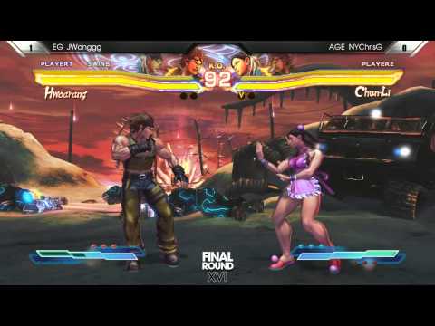 Final Round 16  Street Fighter x Tekken Top 16 Justin Wong vs NYChrisG