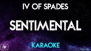 IV Of Spades - Sentimental (Karaoke Version/Instrumental)