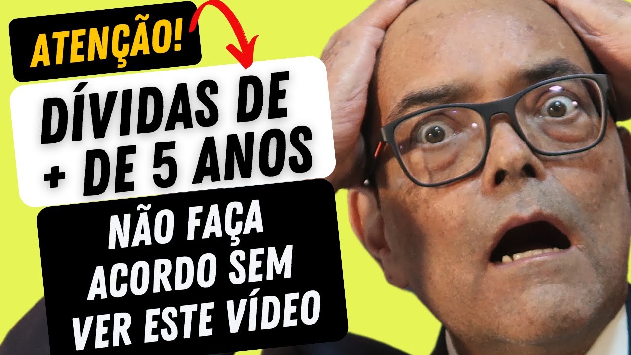 QUANDO UMA DÍVIDA ACABA - DÍVIDA DE MAIS DE 5 ANOS!