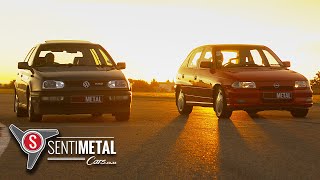 Volkswagen Golf VR6 vs Opel Kadett 200t S - Retro 