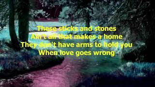 Sticks and Stones by Tracy Lawrence - 1991 (with lyrics)