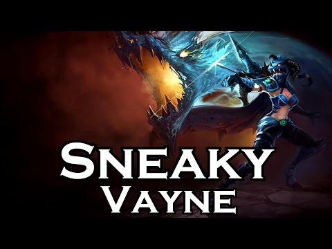 Sneaky plays Vayne - Full Game - Patch 5.14