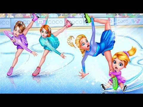 Ice Skating Ballerina Dance Challenge Arena - Princess Skate & Makeup Game for Girls