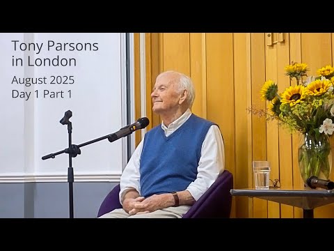 Tony Parsons · August 2025 Day 1 Part 1