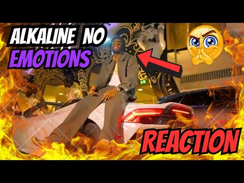 ALKALINE - NO EMOTIONS (OFFICIAL REACTION/REVIEW) GAME CHANGING SONG #alkaline #dancehall