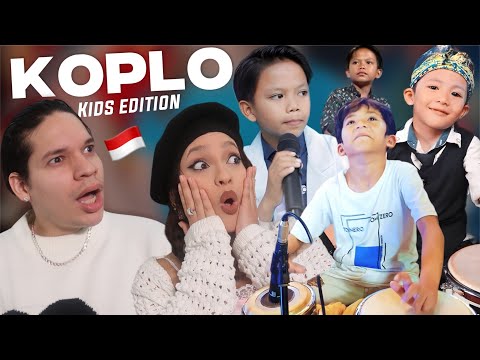 These Indonesian Kids are special! Latinos react to Dangdut Koplo Kids SINGERS for the first time