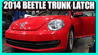 "Fixing the Trunk Latch on a 2014 Beetle - Step-by-Step Guide"