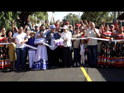 Managua: entregan más calles rehabilitadas en el reparto San Antonio