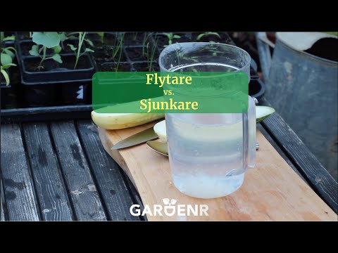 Flytare vs. Sjunkare - Trädgårdshacks med GardenR
