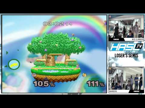vsHsv1.04 – Nice Climbers (IC's) vs DairDevil (Fox) – Losers Semis – Melee