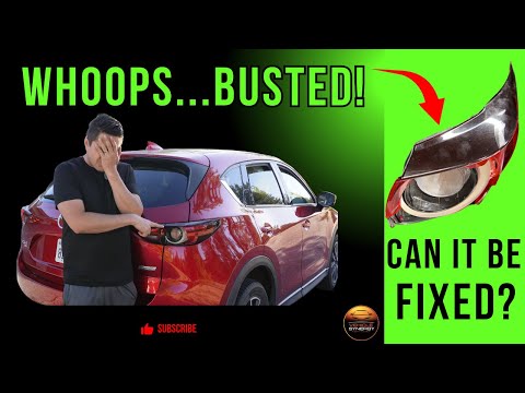 Taillamp BUSTED! | Can it be replaced EASILY? | Full Tail Light Replacement