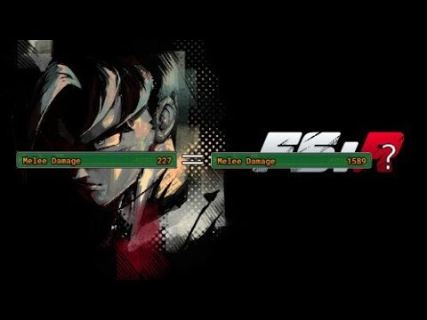 Is melee damage actually worthless?