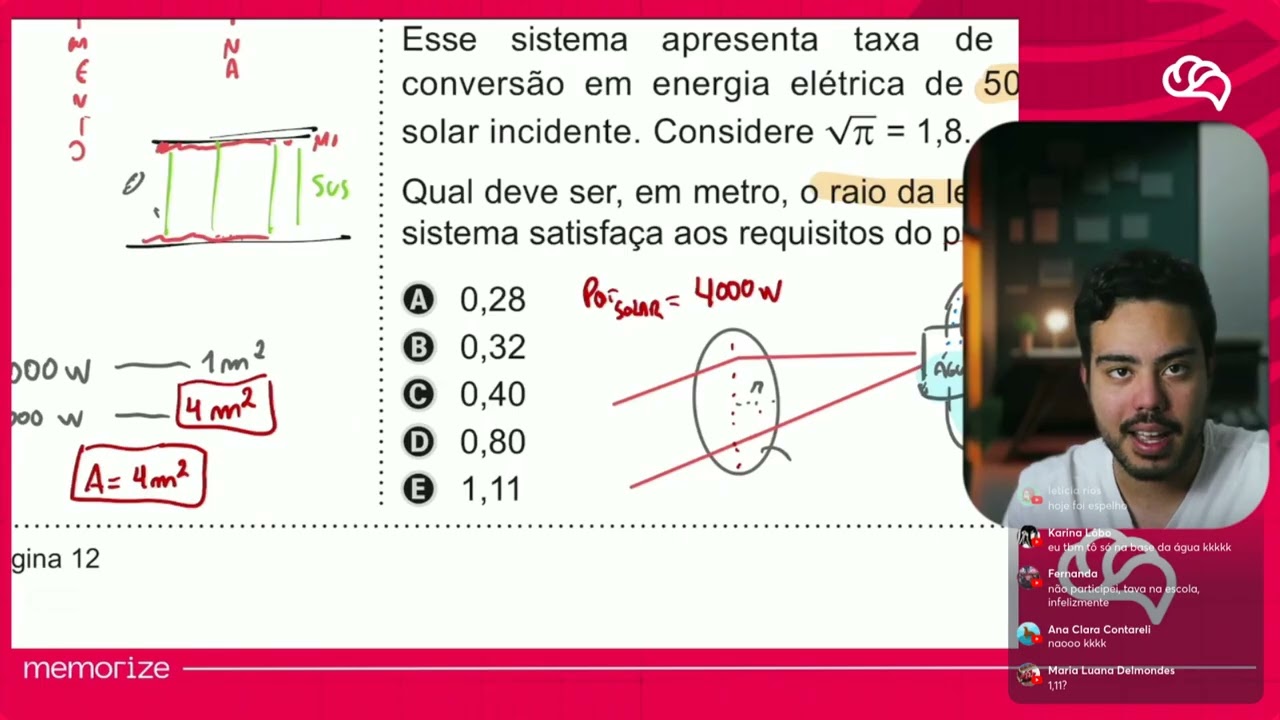 Resolução em Vídeo — Questão 118 ENEM 2019 PPL