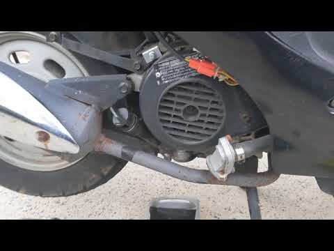 50cc Scooter Oil Change - Quick How to