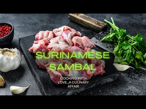 How to make Surinamese Sambal | Chicken Hearts & Stomachs Sambal | Nasi Sambal | Spicy Nasi Sambal