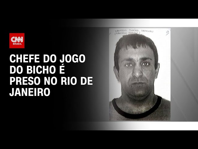 Chefe do jogo do bicho é preso no Rio de Janeiro | LIVE CNN