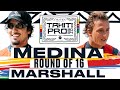 Gabriel Medina vs Jake Marshall | SHISEIDO Tahiti Pro pres by Outerknown 2024 - Round of 16