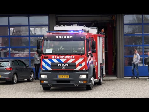 [Opkomst & Uitruk] P1, Brandweer Dokkum [TS 02-4232] naar OMS brandmelding De Berken Dokkum