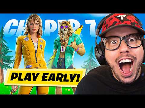I Played Fortnite *CHAPTER 7* EARLY!