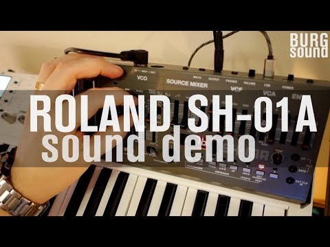 Roland Boutique SH-01A sound demo