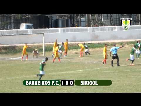 BARREIROS 2x0 SIRIGOL - PERNAMBUCANO - SUB-15 - 23/11/14