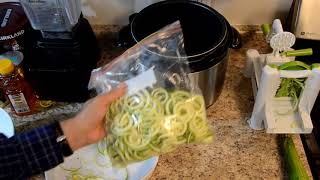 Storing Zucchini Noodles